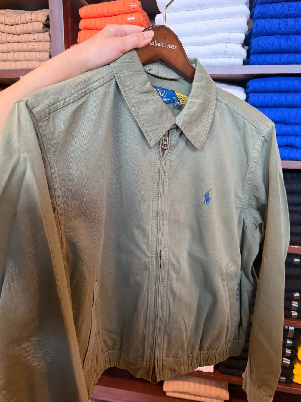POLO RALPH LAUREN WOMEN’S TWILL JACKET